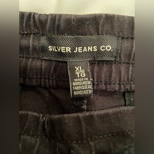 ‘Silver Jeans Co.’ Men’s Black Joggers